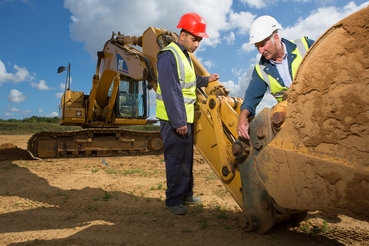 Heavy equipment repair