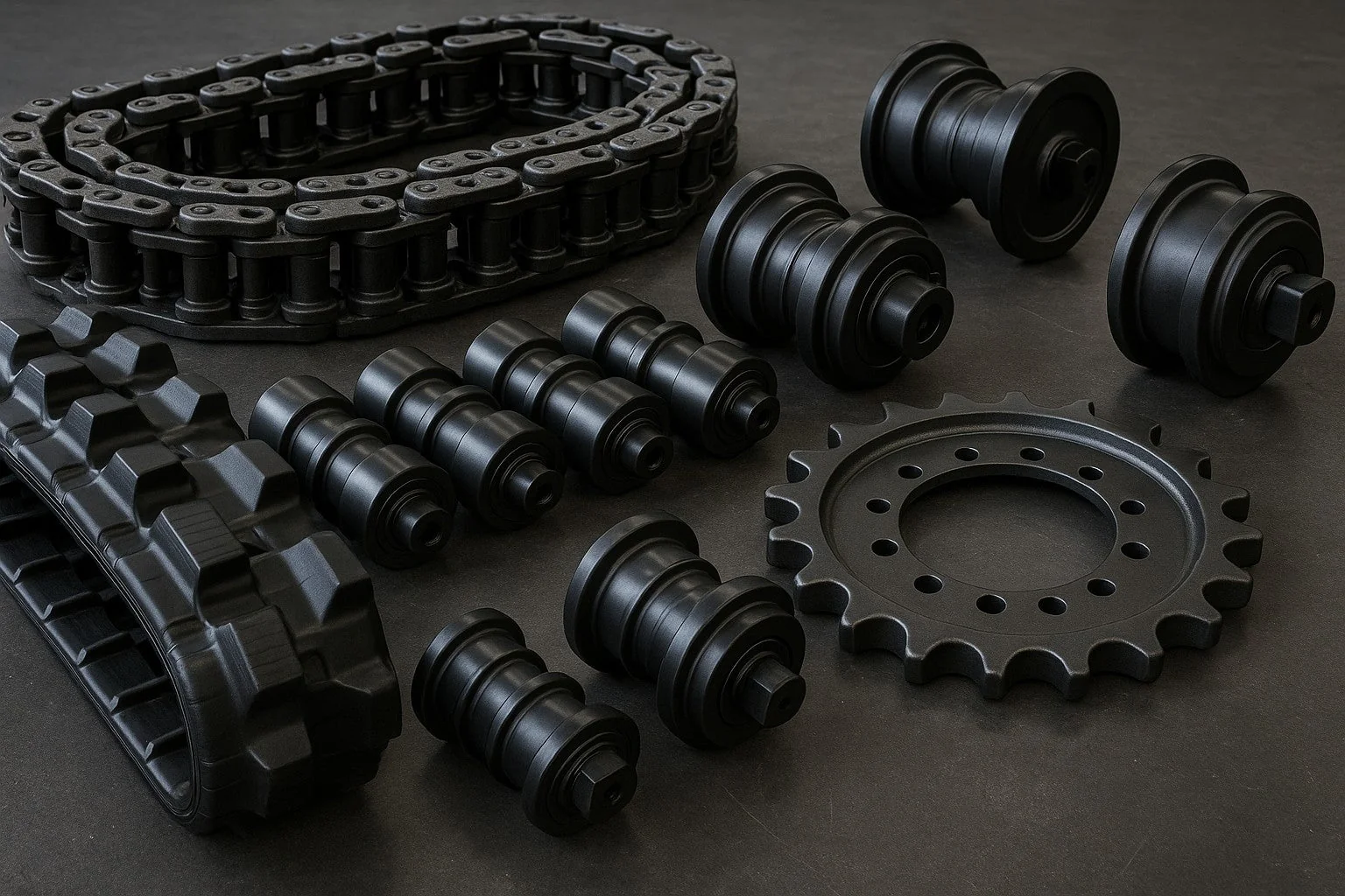 Earthmoving machine spare parts